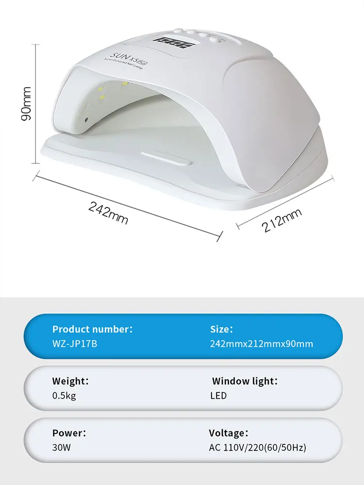렌즈 변색 테스트 색상 변경 렌즈 UV 테스터, 광변색 검출기, 블루레이 방지 안경 측정기, 36 LED 조명