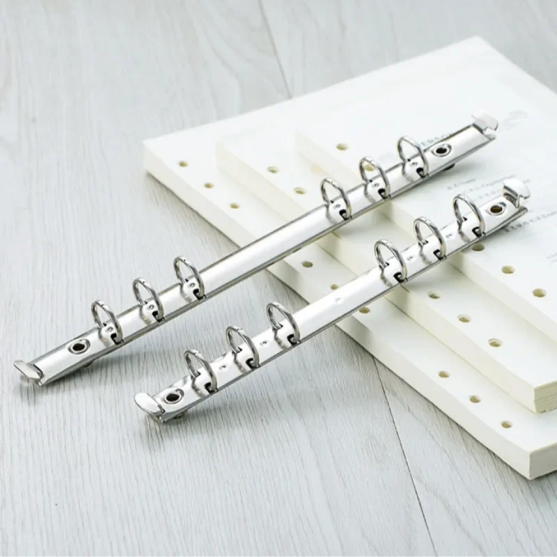 A6/A5/B5 Stationery Accessory DIY Notepad Metal Binder Clip Loose-leaf File Folder Notebook Binding Hoops Ring Binde Accessories photocard binder,notebook binding ring