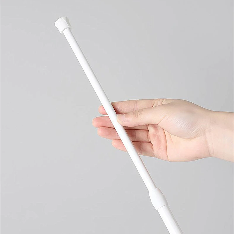 Multi Purpose Spring Loaded Extendable Curtain Rod, curtain rod
