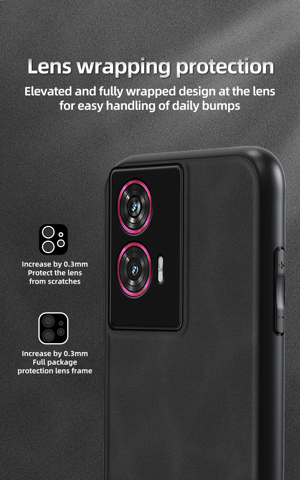 Noble PU Leather Magnetic Phone Case Cover