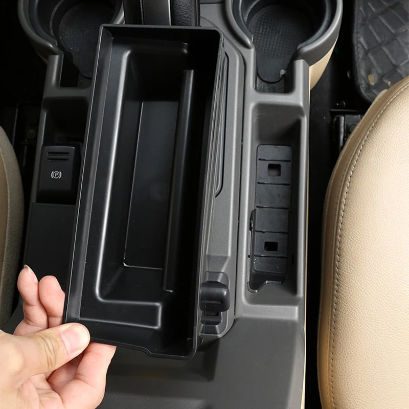 

ABS Plastic for Land Rover Discovery 3 LR3 2004-2009 Car Central Console Multifunction Storage Box Phone Tray Car Accessory