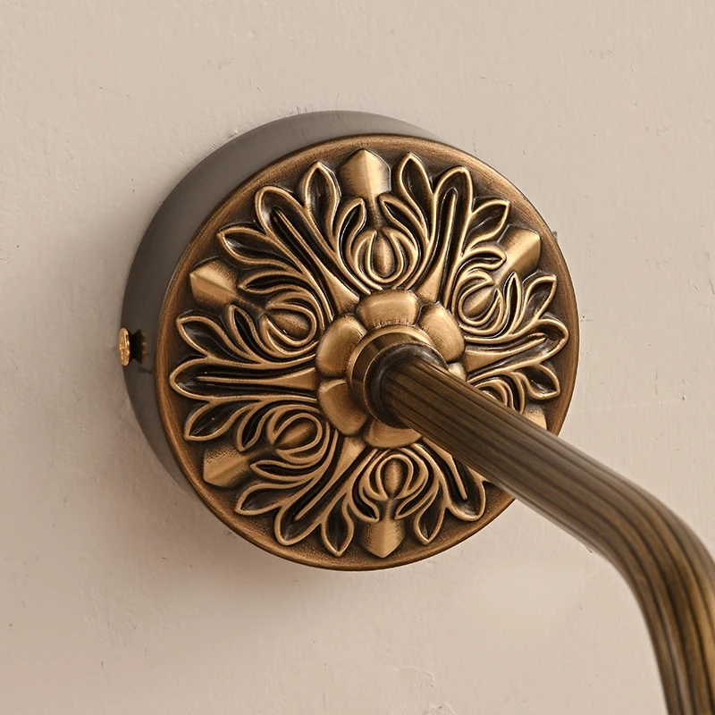 Brass special led lamp for bathroom mirror, villa living room hanging painting lamp, Nordic led wall lamp, Home Lighting