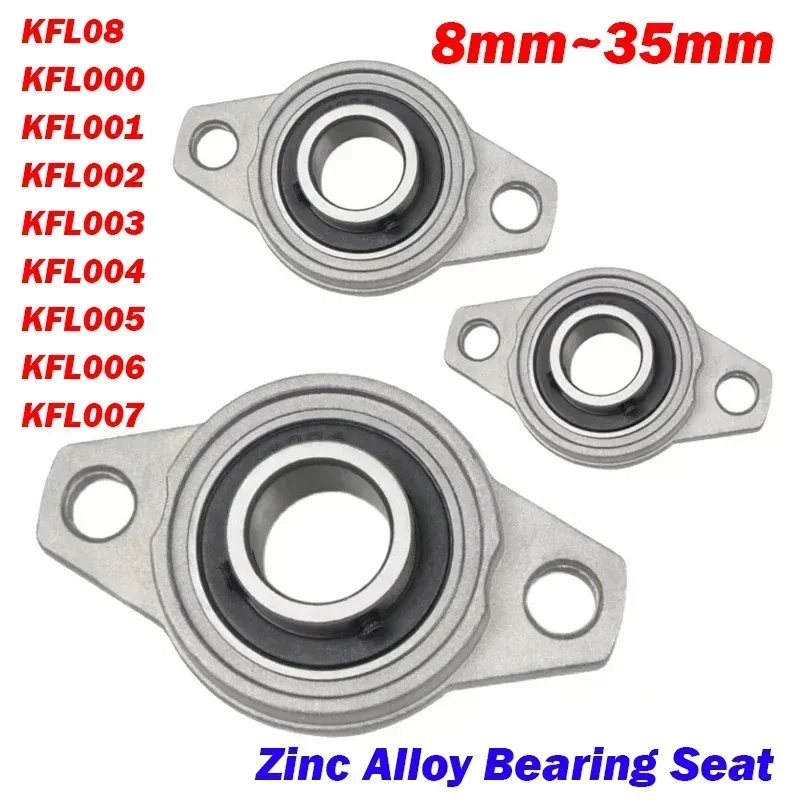 1PCS KFL08 - KFL006 Series Housing Flange Pillow Block Bearing Housing ...