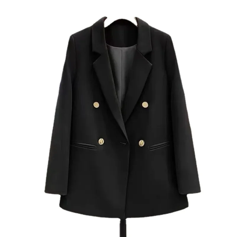 Temperament White Suit Jacket Female Spring and Autumn New British Style High-quality Texture Top
