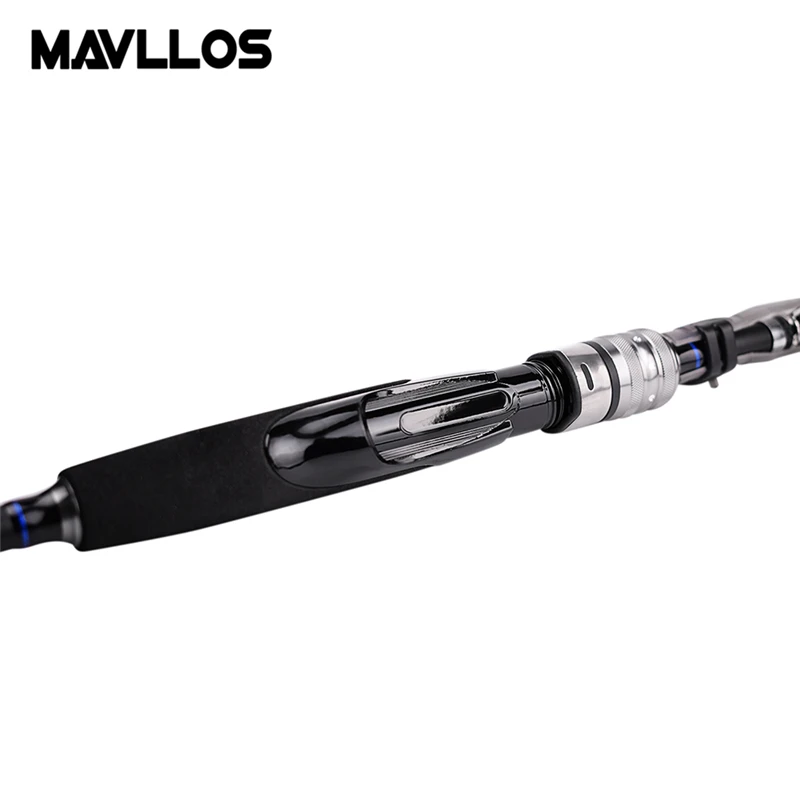 Mavllos Ultra-short Portable Spinning Telescopic Fishing Rod 1.98m 2.28m 2.58m Fast Action Ultra Light Spinning Rod Pole
