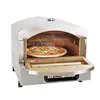 1800W Portable Pizza Oven Desktop Electric Pizza Machine Outdoor Pizza Oven Stainless Steel 1