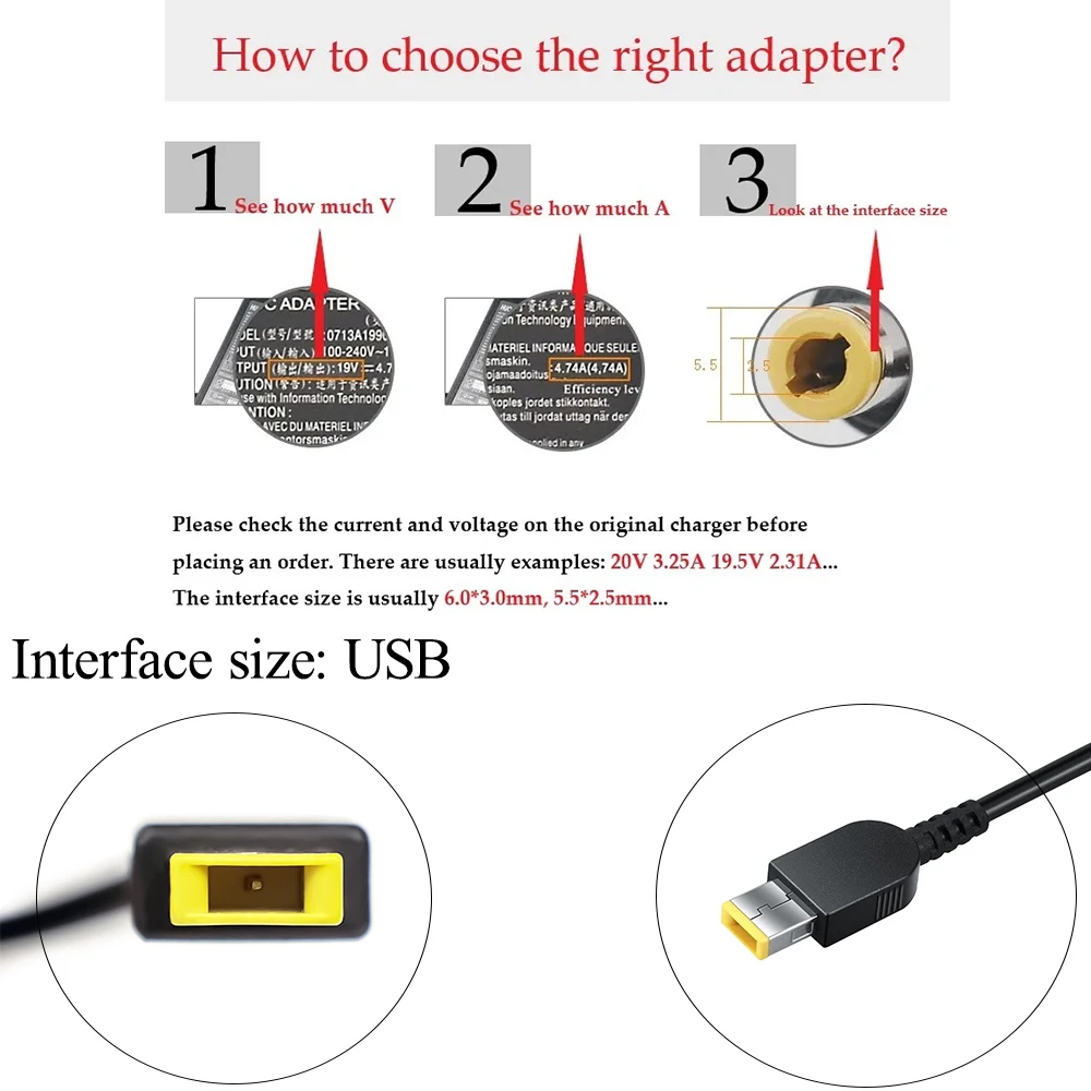 레노버 리전 Y740 Y920 Y540 P70 P71 P72 P73 Y7000 Y7000P Y9000K A940용 20V 11.5A USB 230W AC 노트북 어댑터 충전기 00HM626