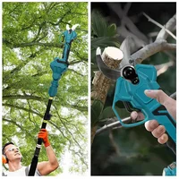 Sécateur électrique sans fil 1000W 40mm, cisailles de taille pour branches hautes, coupe-branches pour batterie Makita 18V 3