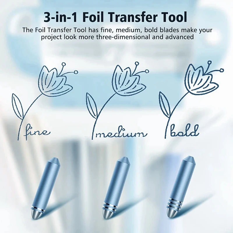 Cricut Joy Foil Transfer Tool, Cricut Joy Foil Transfer Kit, Plotter  Foils