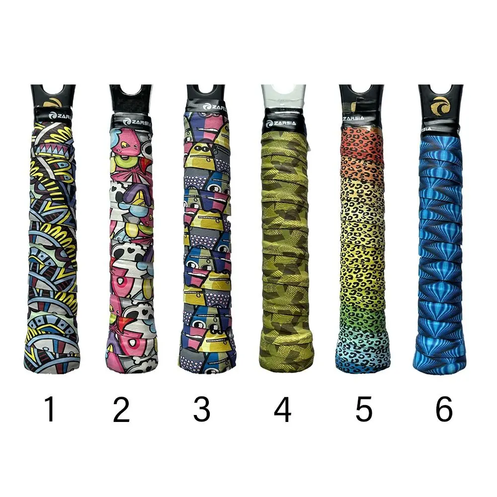 Vibrant Shock Absorbent Self-Adhesive Sports Overgrips