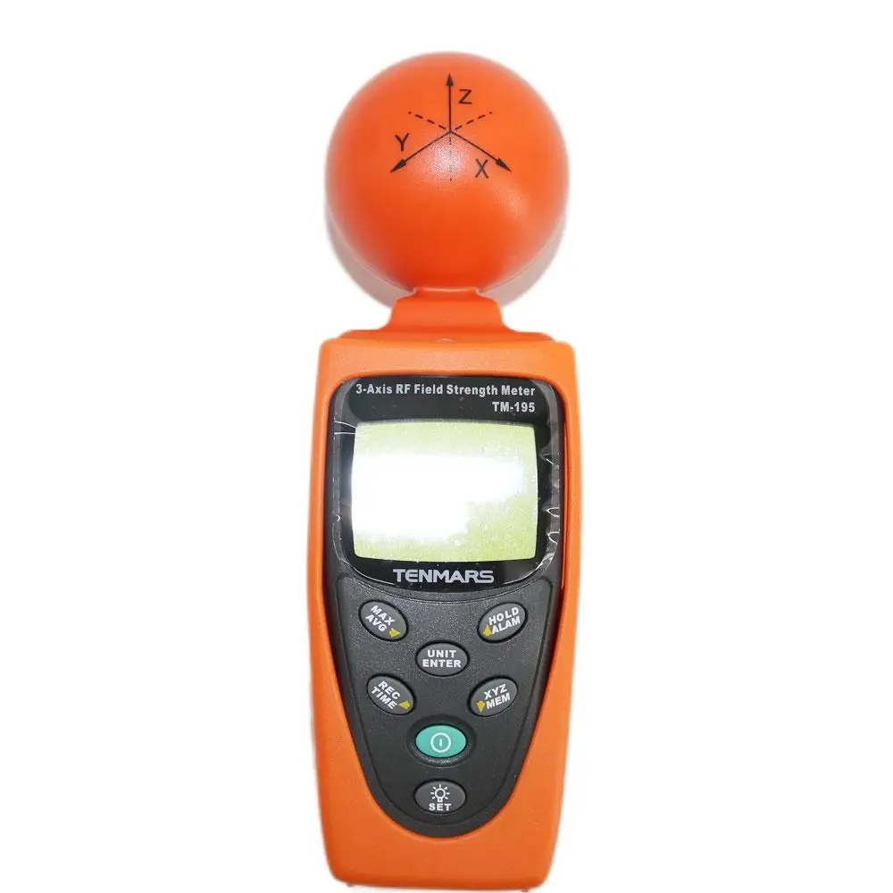 TENMARS TM-195 3-Axis Radio Frequency(RF) Electromagnetic Field Strength Tester 50MHz~3.5GHz