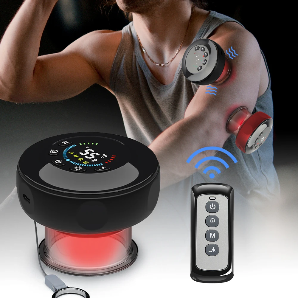 Electric Vacuum Cupping Massage Anti Cellulite Negative Pressure