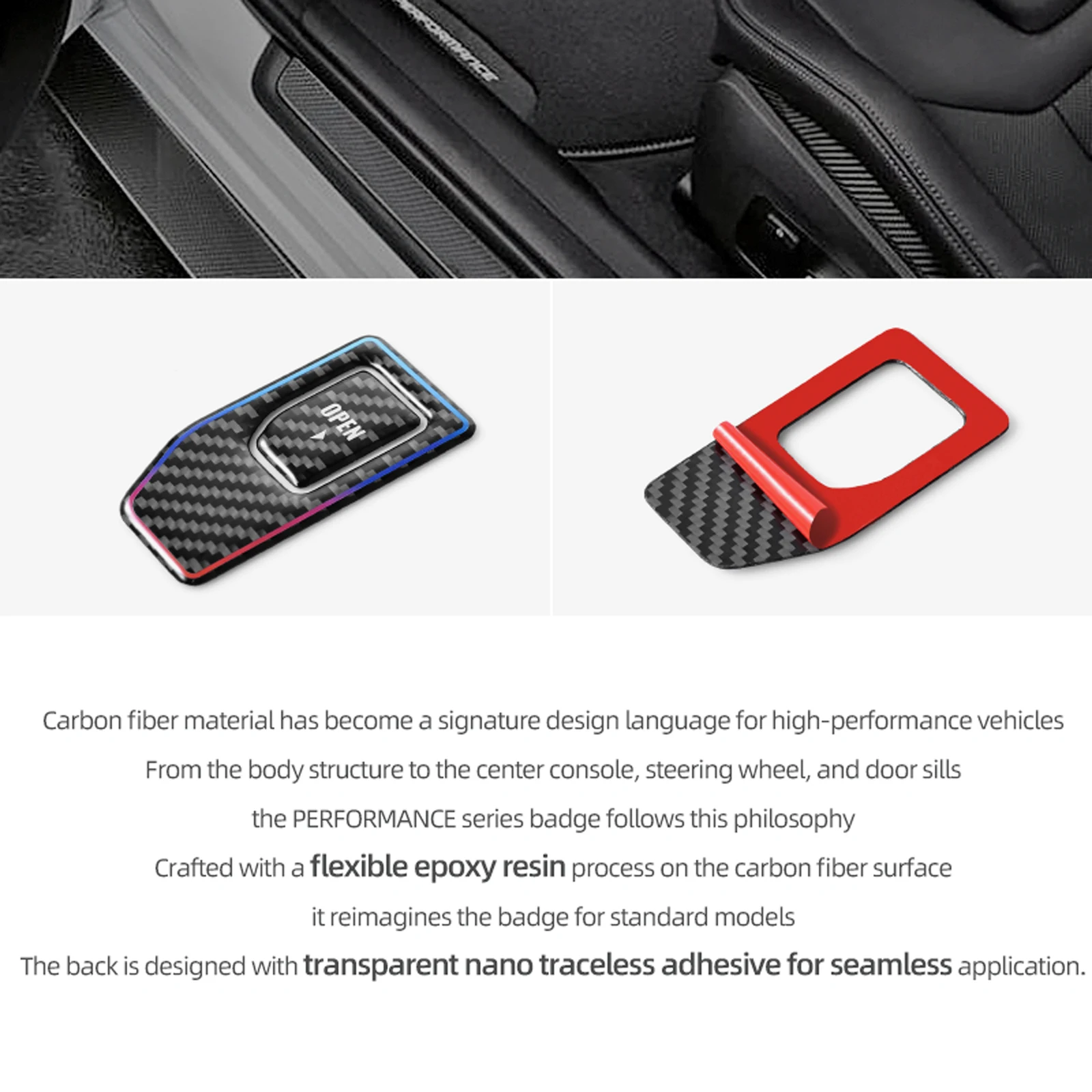 BMW X3 G45 G48 2025- 카본 파이버 대시보드 글러브 박스 스위치 패널 트림 데코 스티커 자동차 인테리어 튜닝 액세서리