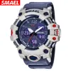 SMAEL 8008 Electronic Watch Outdoor Sports Alarm Clock Time Reporting Swimming Waterproof Electronic Watch 1