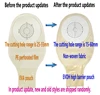 30pcs/lot; Economical Drain valve Colostomy Bags for Adults; One-piece system Ostomy Pouch with Clip Closure, Cut-to Fit 15-60mm 2