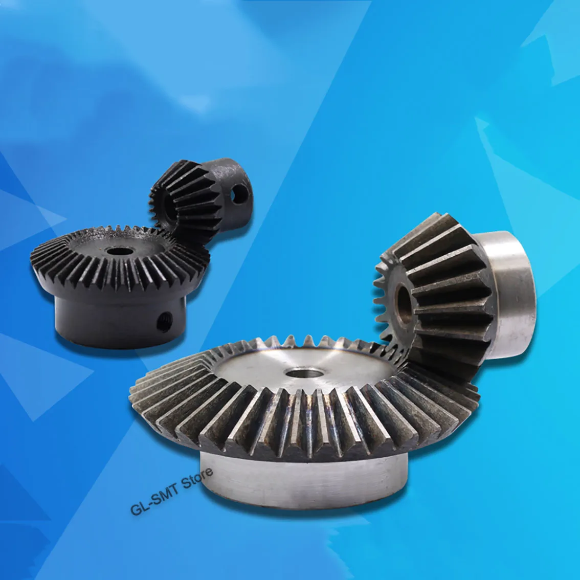 Miter Gear Brass Bevel Gears (2-Pack) Module 15T 3mm Hole