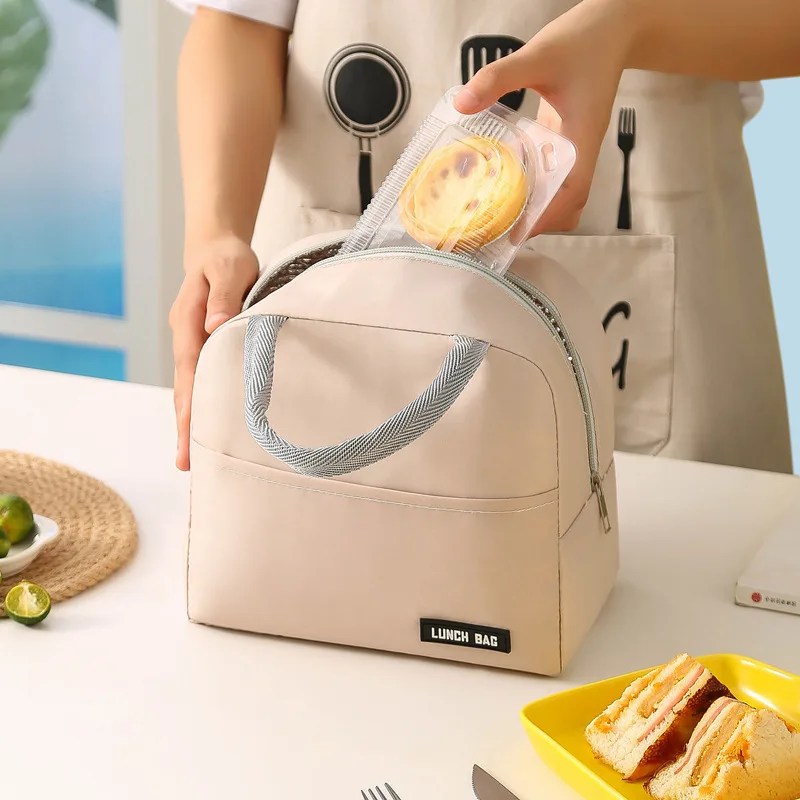 Portable Insulation Lunch Bag Student Lunch Box Multi-functional Picnic ...