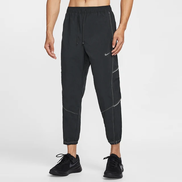 Pantalon respirant en tissu tissé effilé pour hommes Nike Genuine Retro Dri FIT IF2033-010 1