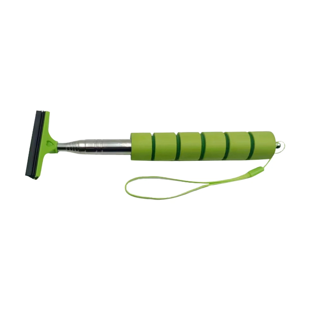 Car Window Cleaning Brush Wiper Scraper Multifunctional Rearview Mirror Telescopic Wash Front Windshield Rainproof