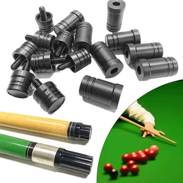 1Pcs Professional Billiard Pool Cue Stick Bottom Cover Joint Protector Billiard Rubber Plug Bumper Protector For MEZZ/Predator 1