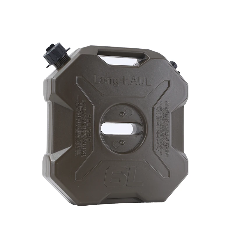6L ATV UTV Motorcycle Spare Jerry Can Gas Fuel Tank Petrol Container Gasoline Petrol Tank Canister Motorcycle Car Accessories