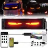 RGB LED Car Sign Animation LED Matrix Pixel Panel DIY Programmable Bluetooth App Control LED Panel Flexible Display Light 1