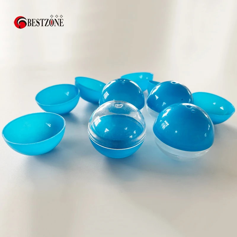 Diametro 50 Pz/Lotto 39Mm 1.53 Pollici Pp + Ps Vuoto Sorpresa Palla Giocattolo Di Plastica Capsula Gashapon Per Gashall Distributori Automatici Parco 