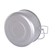 Boundless Voyage Titanium Steamer Soup Pot Set 3-5 Person Lightweight Outdoor Travel Camping Cookware Stockpot with Hanging Ring 3