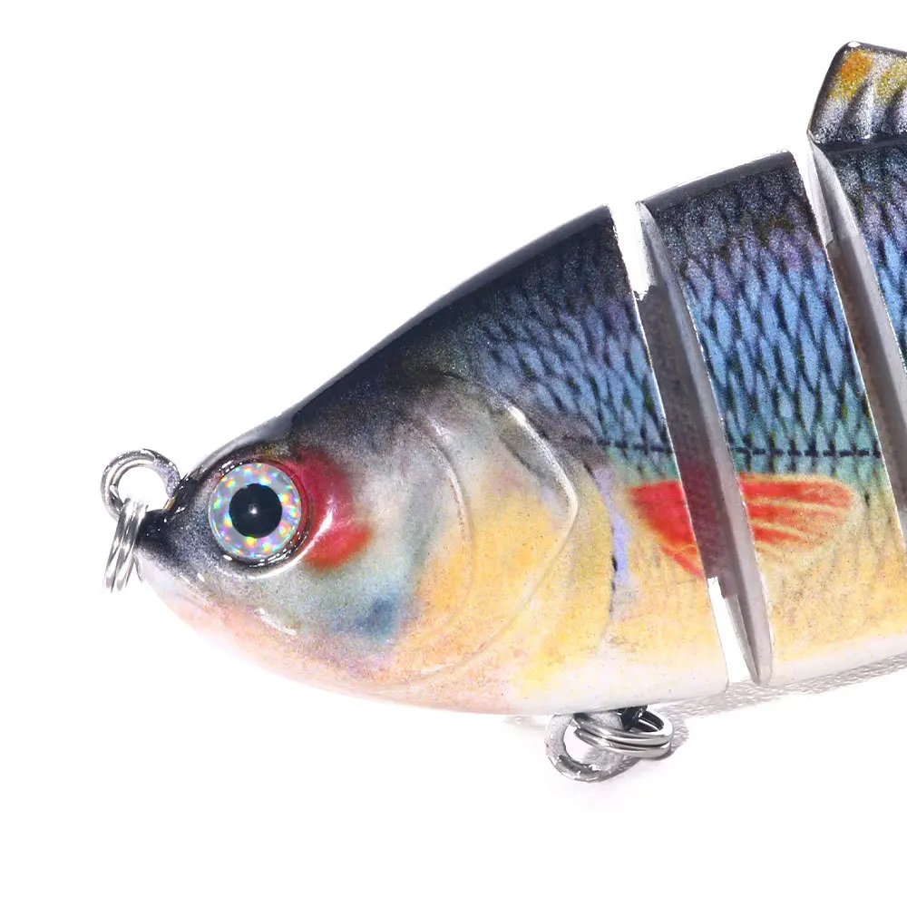 Swimming Bait Jointed Fishing Lure Floating Hard bait with Jerk
