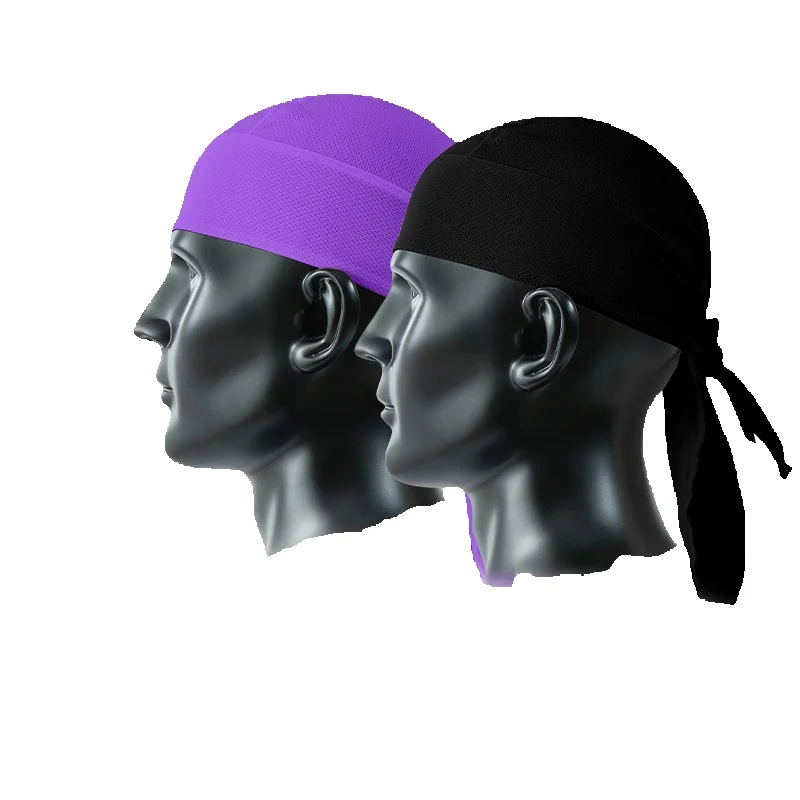 Sonnenschutz-Netzband, atmungsaktiver Piratenhut für den Außenbereich, feuchtigkeitsableitendes Sport-Kopftuch_voghion.com