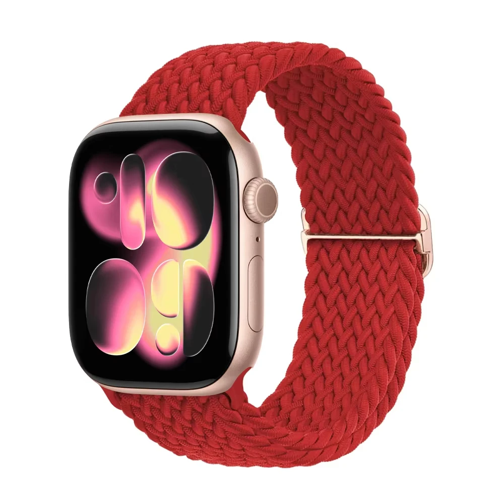 Elastic Braided Nylon Strap