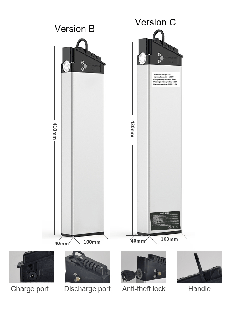 e-bike バッテリー　48v 10ah Heb22de8bb1404b46a337a3fe36632