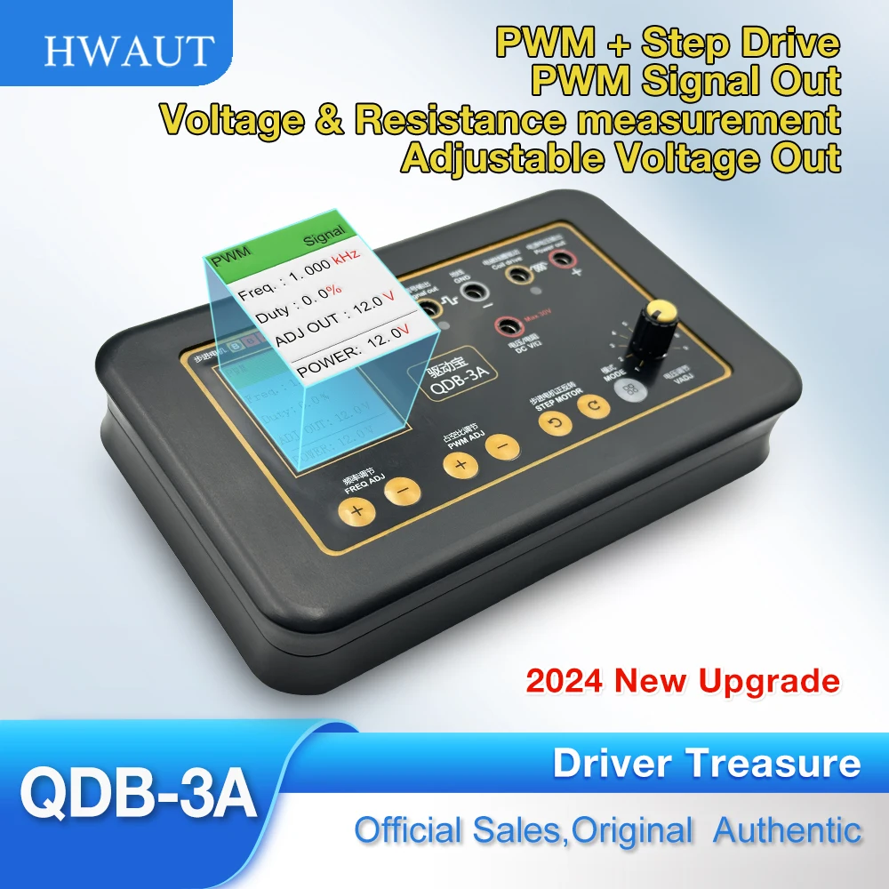 

Upgrade QDB-3A Automobile Ignition Coil Tester Car Idle Stepping Motor Solenoid Valve Injector Actuator Fault Detector Driver