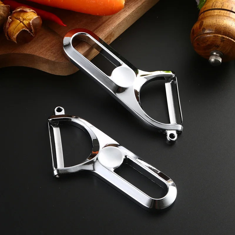 

Zinc Alloy Carrot Peeler Household Apple Melon Planer Manual Potato Paring Knife Multifunctional Fruit Scraper Kitchen Tools