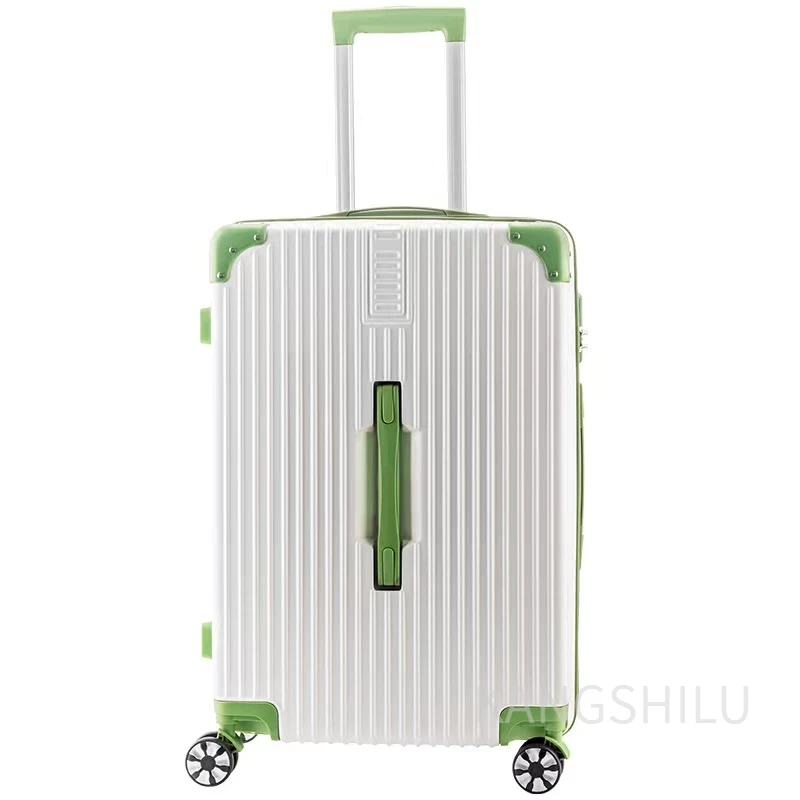 New Fashion Rolling Luggage Trolley Case 20 ''24' '26''28' Travel suitcase with wheels Carry-on Suitcase Large Size Luggage Zipp