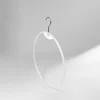 10 Pcs White Bikini Display Stands Round Underwear Racks Drying Shelf Circle Shape Swimsuit Hanger Home Storage ganization 4