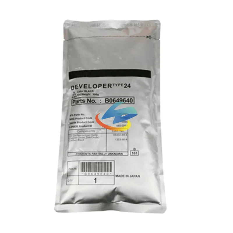 1PCS Type24 B0649640 Developer Powder for Ricoh Aficio 1060 1075 2051 2060 2075 MP5500 MP6000 MP6500 MP7500 MP9000 MP8001 MP9001