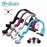 Lampe frontale dentaire LED sans fil rechargeable Bonito avec loupes de luxe pour chirurgiens dentaires 3