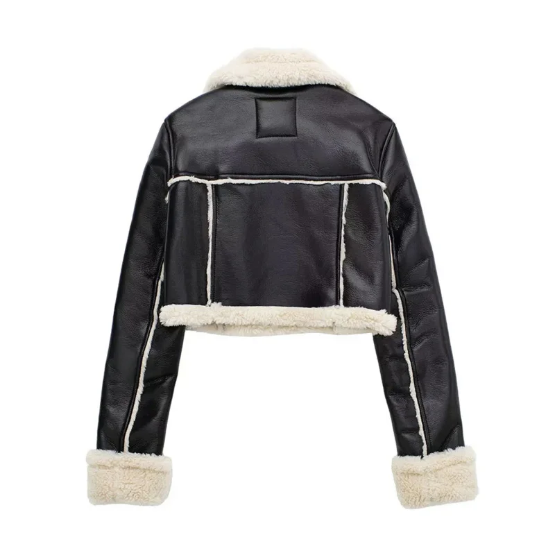 Рисунок 2 - Куртка женская однотонная на молнии спереди