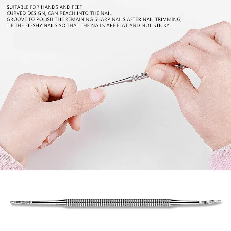 

1 шт., маникюрный аппарат из нержавеющей стали с двумя головками