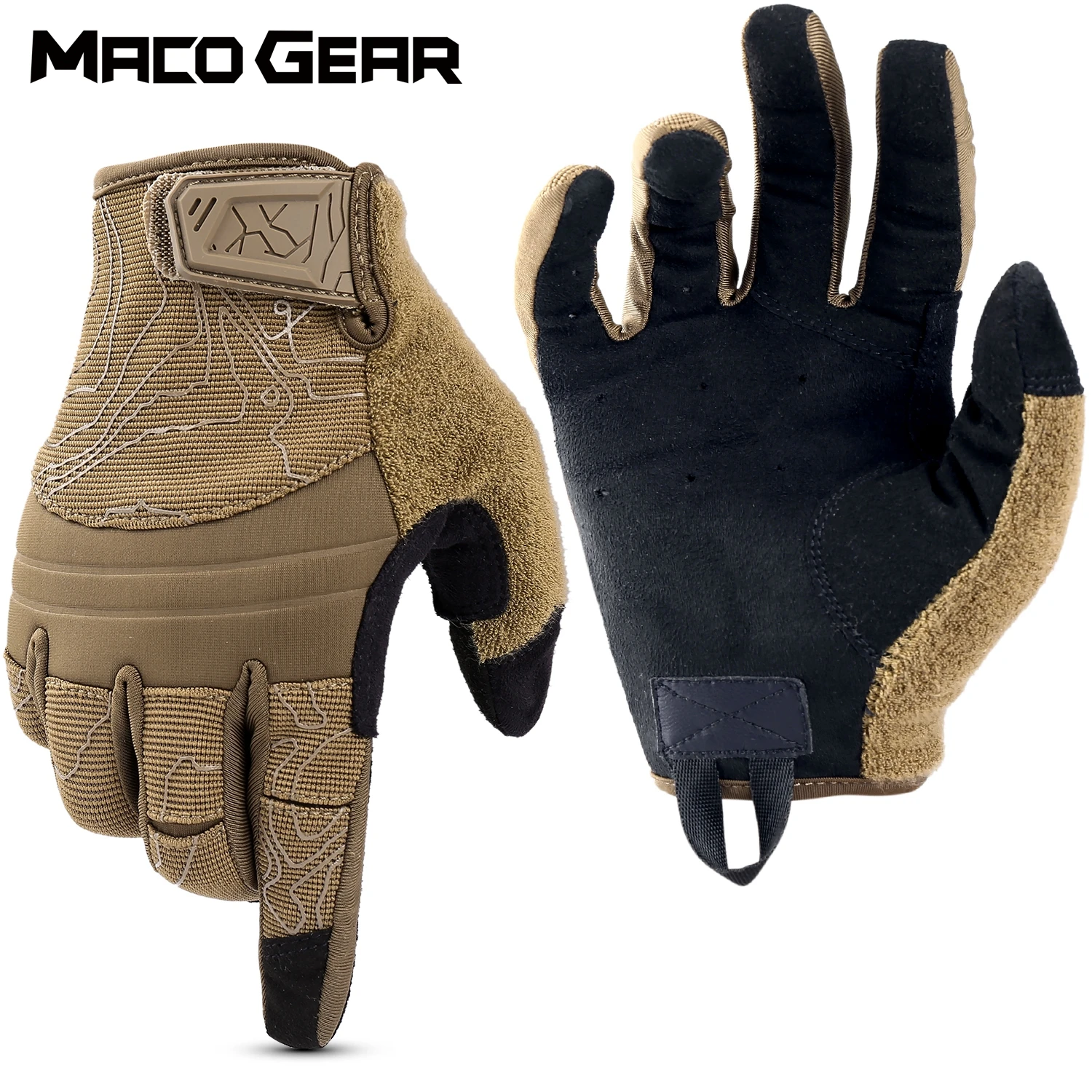 Gants de Moto, Gants à Écran Tactile Plein Doigt pour la Course de Moto,  VTT, Escalade