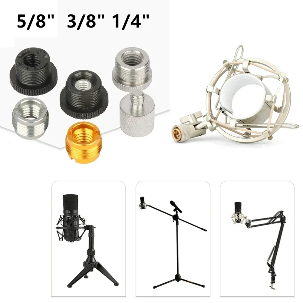 8-Pack Mic Stand Adapter Mic Boom Stand Adapter Set 5/8 Vrouwelijk Naar