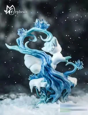 Figuras de ação de alola vulpix, mew mechas de personagens de anime  montagem de animes de pokemon