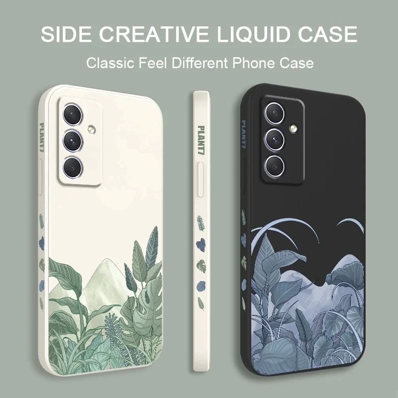 Forest Plant Design Phone Case - Nature-Inspired Protective Cover