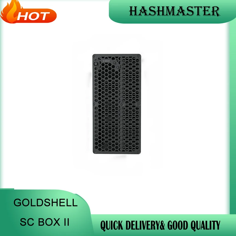 

Goldshell SC BOX II Майнер SiaCoin Майнер PSU оптональный SC Box 2 Тихая Майнинг хорошо подходит для домашней майнинга