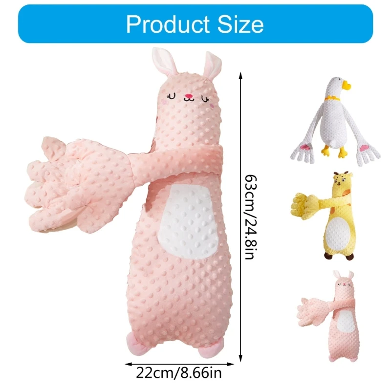Fast deliverBaby Exhaust Pillow Soothing Anxiety Pattable Soothing Hand Lying Down Sleep On Her Own Prevent Abdominal Flatulence 6