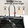Waterfall Kitchen Sink Cup Washer Knife Rack Stainless Steel Honeycomb Embossed Domestic Apartment Countertop Large Single Sink 5
