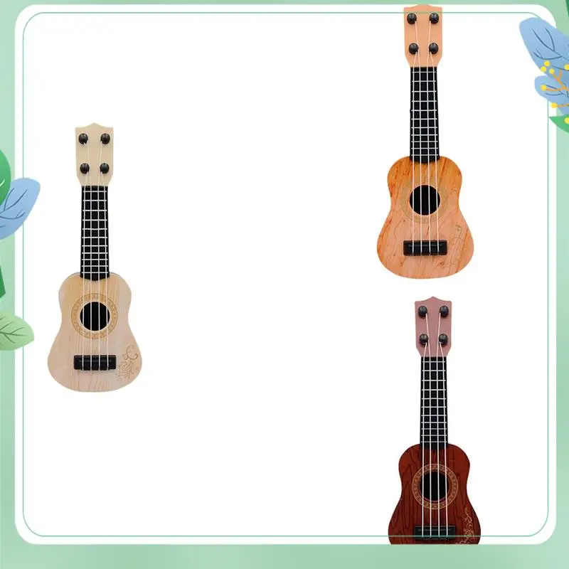SYDS Kids Classical Ukulele Guitar Toy Early Education Small Guitar Party Supplies Adjustable