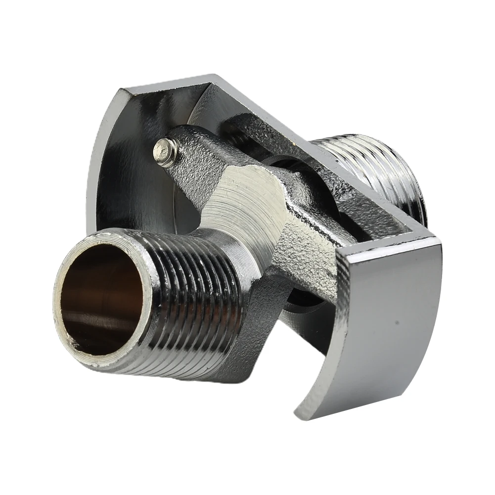 Ajustando o Ângulo do Tubo de Admissão Cabeça de Chuveiro de Cobre Angular pé Curvo Parafuso Excêntrico Acessor de Torneira de Chuveiro de Canto Estendido