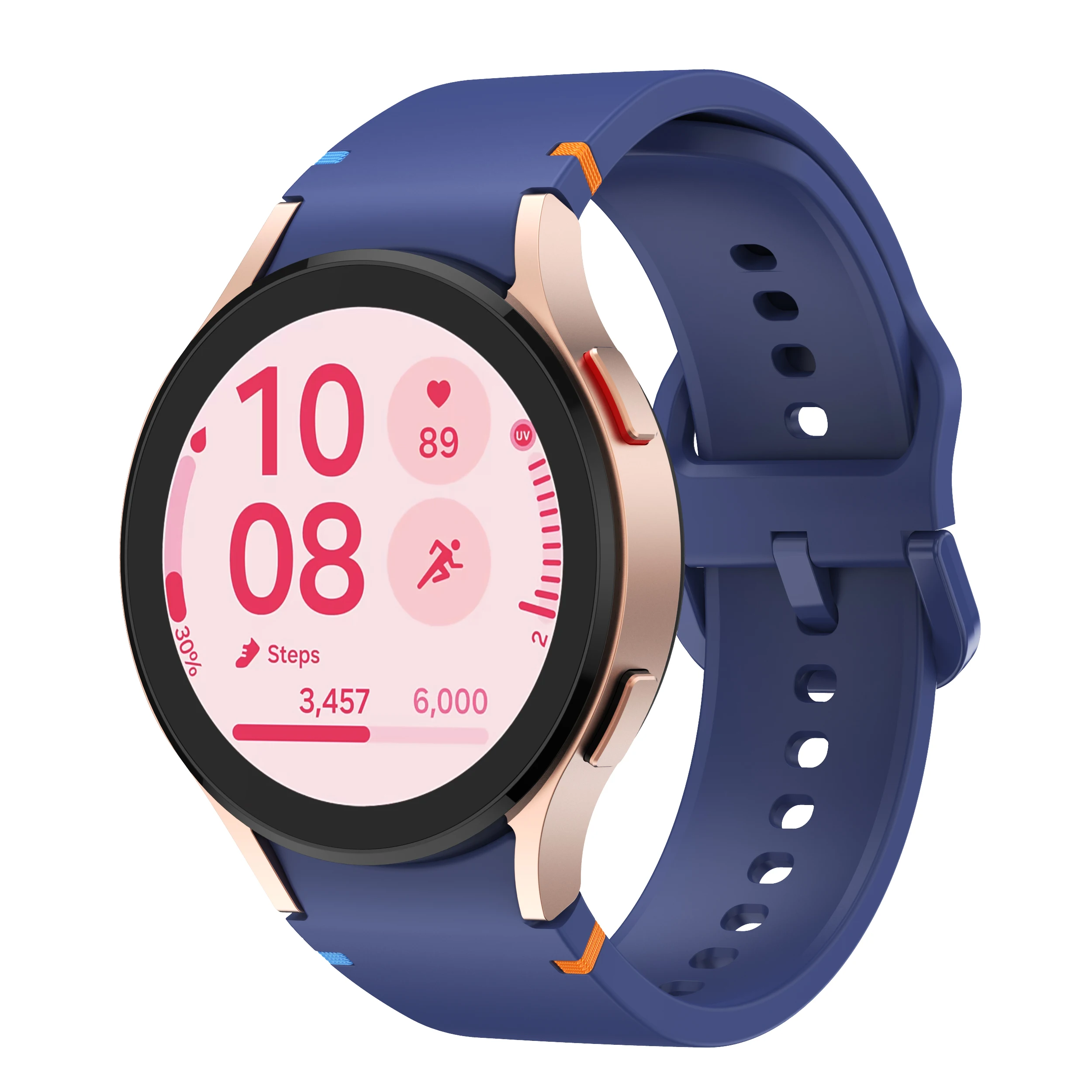 Premium Silicone Strap for Smartwatches - Elegant and Durable Design